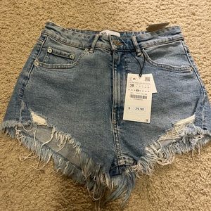 ZARA denim shorts